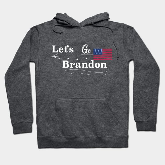 Lets Go Brandon Joe Biden chant Merch event Hoodie by Clots